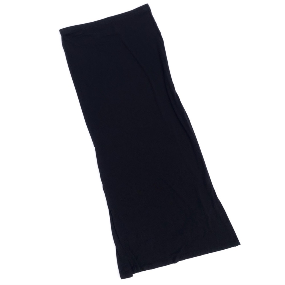 Michael Michael Kors Black Maxi Long Skirt